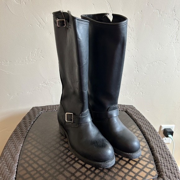 Sonora Double H Motorcycle Engineer Boots Size 8.5 E - Picture 2 of 9